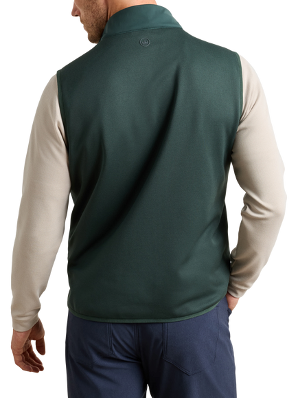 Peter Millar Golf Gilet, Pine Brook - view 2, Pine Brook