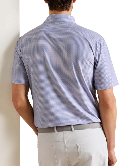 Peter Millar Golf Comfort Jersey Polo Shirt, Garden Violet - view 2, Garden Violet