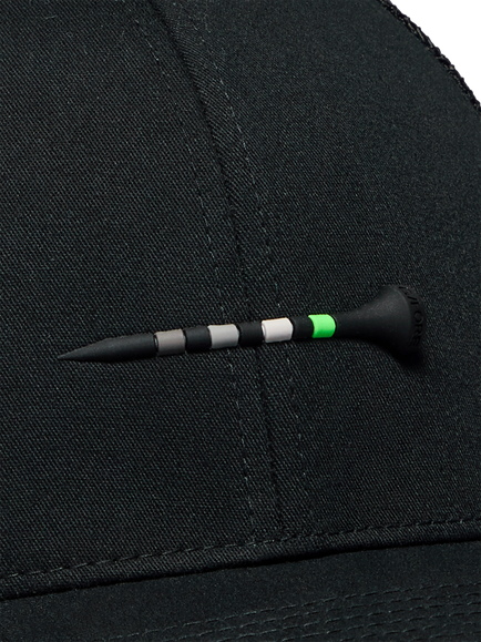 G/FORE Silicone Tee Trucker Hat, Onyx - view 2, Onyx