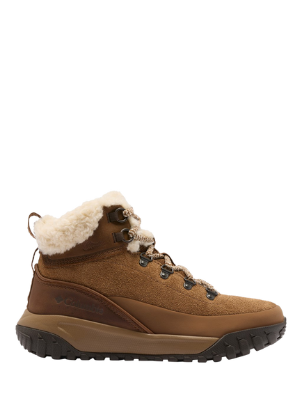 Columbia Burnsider Cosy Suede Waterproof Ankle Boots, Nutmeg, Nutmeg