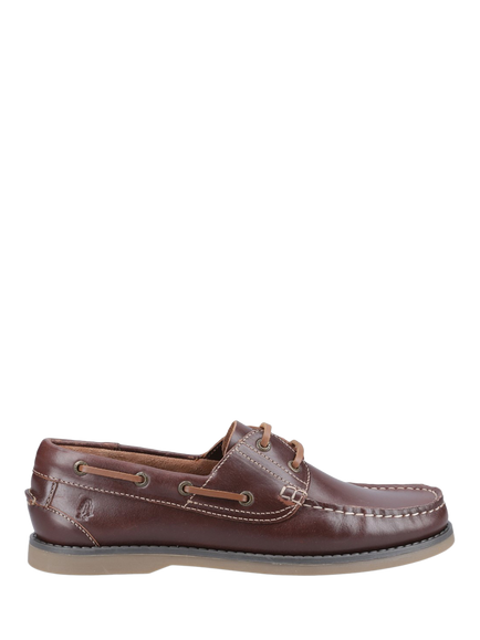 Hush Puppies Wilson Boat Shoes, Brown, Brown