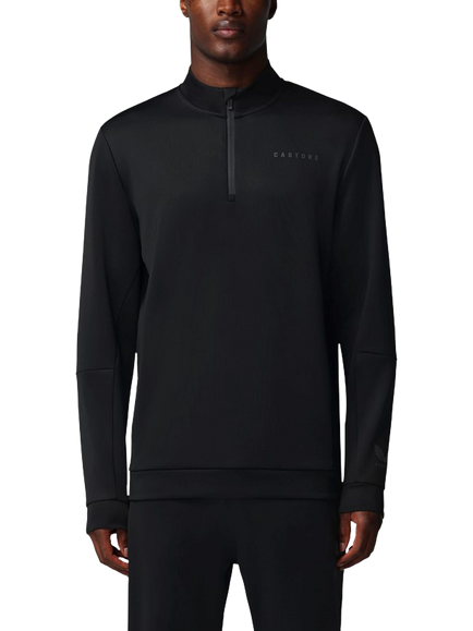 Castore Flex Long Sleeve Quarter Zip Sweatshirt, Black