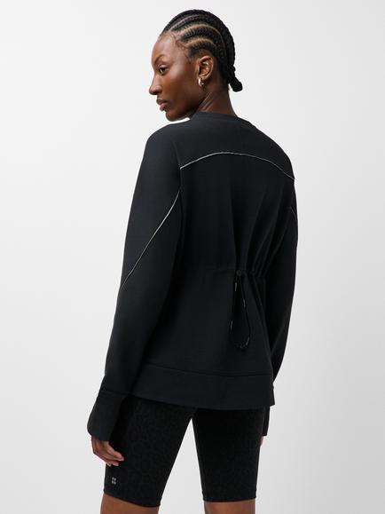 Sweaty Betty Technical Training Sweatshirt, Black - view 2, Black Black