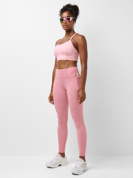 Sweaty Betty EmPower Sports Bra, Deco Pink - view 2, Deco Pink