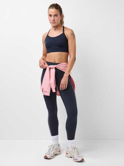 Sweaty Betty EmPower Medium Impact Sports Bra, French Navy Blue - view 2, French Navy Blue
