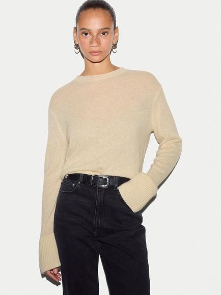 Jigsaw Cloud Cashmere Eldon Jumper, Cream, Cream