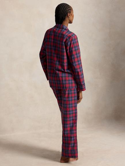 Ralph Lauren Trail Tartan Pyjama Bottoms, Multi - view 2, Multi