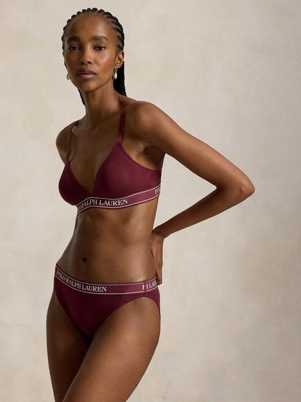Ralph Lauren Essential Bikini Knickers, Zinfandel, Zinfandel