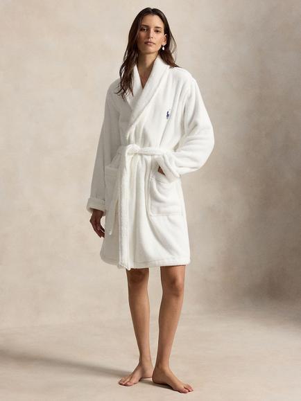 Ralph Lauren Winter Bear Short Robe, Winter Bear, Winter Bear