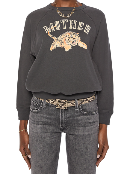 MOTHER The Concert Sweatshirt, Faded Black/Multi - view 2, Faded Black/Multi