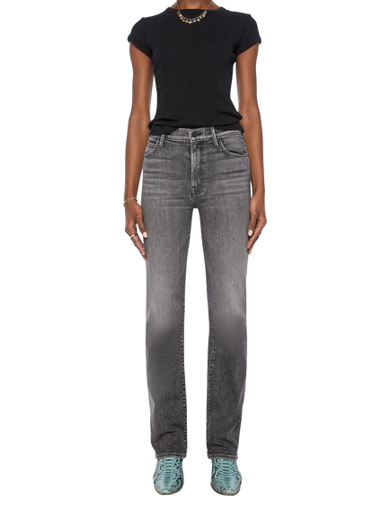 MOTHER The Kick It High Rise Straight Jeans, Cliffhanger