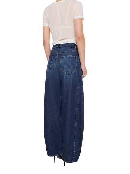 MOTHER Spoonful High Rise Wide Leg Jeans, Fresh Squeezed - view 2, Fresh Squeezed