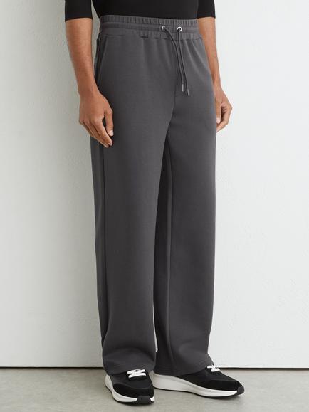 Reiss Rivo Straight Leg Joggers, Charcoal Grey, Charcoal Grey