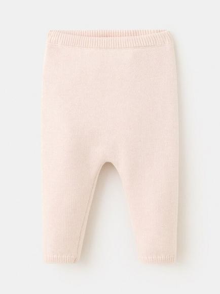 Mango Baby Heirloom Knit Infant Leggings, Light Pink, Light Pink