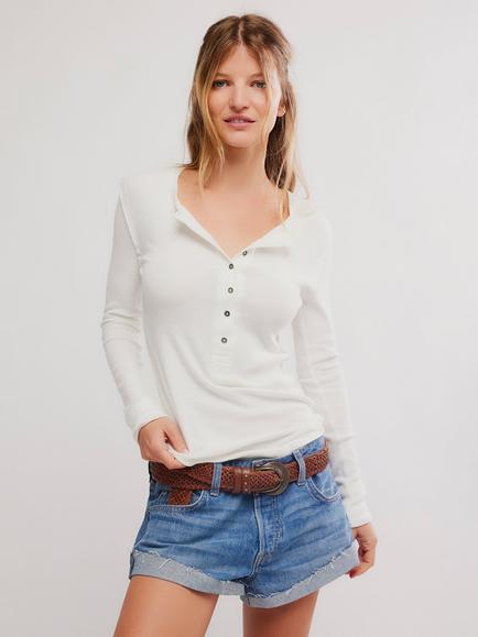 Free People We The Free Jamie Henley Top, White, White