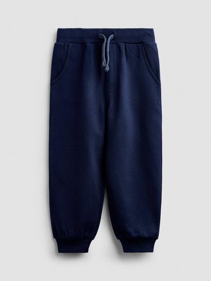 JoJo Maman Bébé Kids' Joggers, Pack of 3, Blue/Multi - view 2, Blue/Multi