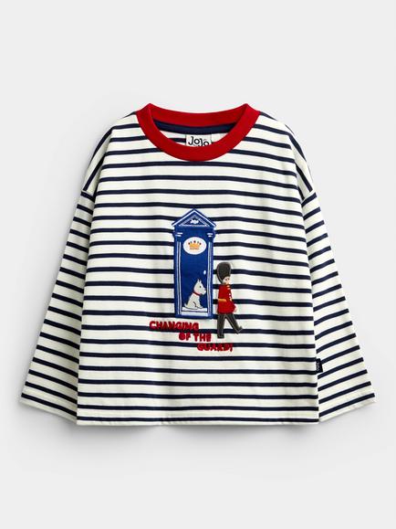 JoJo Maman Bébé Kids' London Guard Top, Cream, Cream
