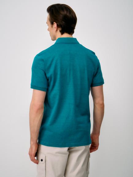Crew Clothing Cotton Polo Shirt, Dark Green - view 2, Dark Green
