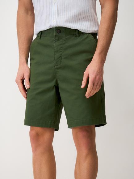Crew Clothing Bermuda Stretch Chino Shorts, Khaki