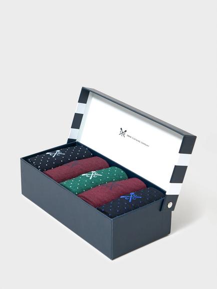 Crew Clothing Mixed Socks, Pack of 5, Multi - view 2, Multi