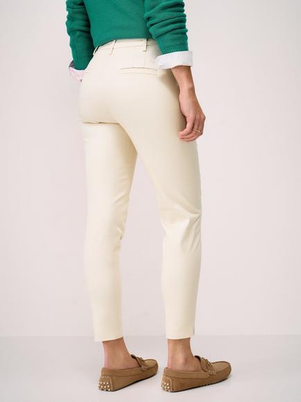Crew Clothing Smart Chino Trousers, Cream - view 2, Cream