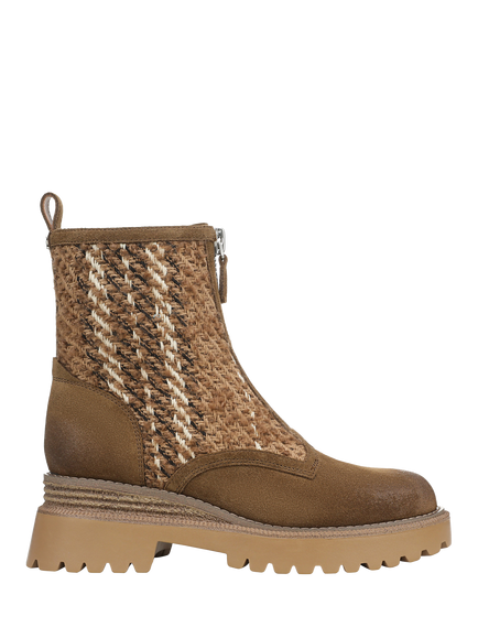 Sam Edelman Grove 2  Zip-Front Ankle Boots, Rugged Khaki/Cyprus, Rugged Khaki/Cyprus