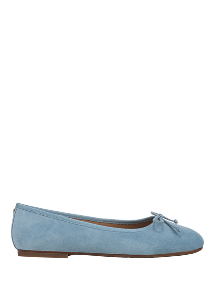Sam Edelman Alie Ballet Flat Shoes, Azure Blue, Azure Blue