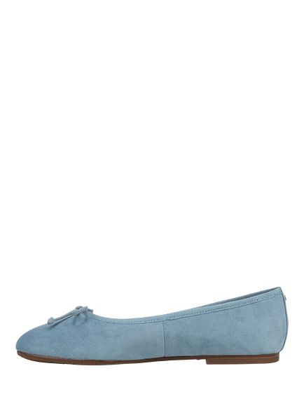 Sam Edelman Alie Ballet Flat Shoes, Azure Blue - view 2, Azure Blue