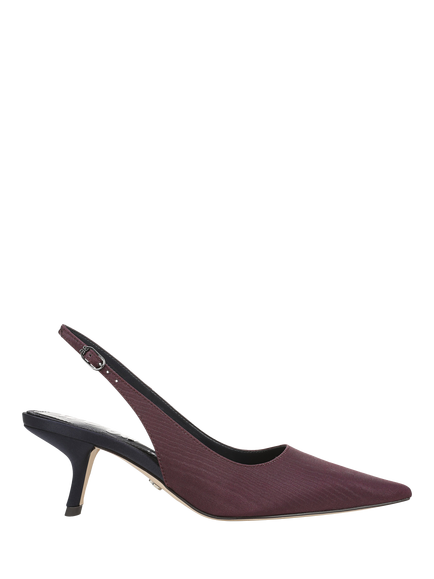Sam Edelman Bianka Slingback Court Shoes, Midnight Grape, Midnight Grape
