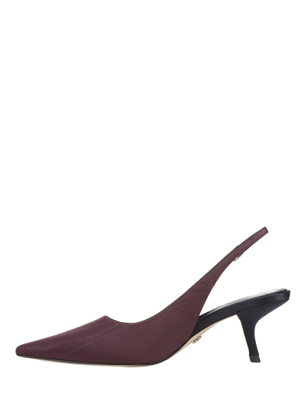 Sam Edelman Bianka Slingback Court Shoes, Midnight Grape - view 2, Midnight Grape