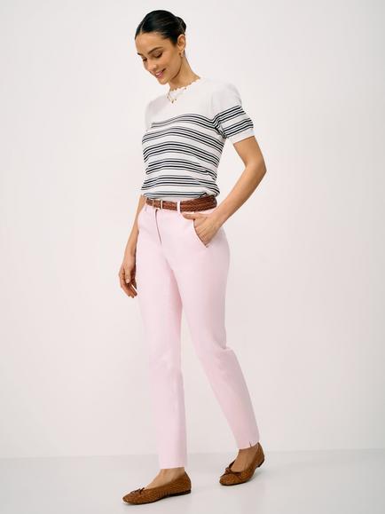 Crew Clothing Smart Chinos, Pastel Pink, Pastel Pink