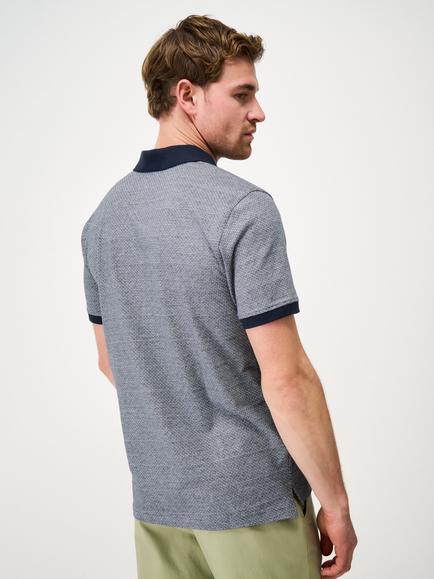 Crew Clothing Eden Cotton Polo Shirt, Navy Blue - view 2, Navy Blue