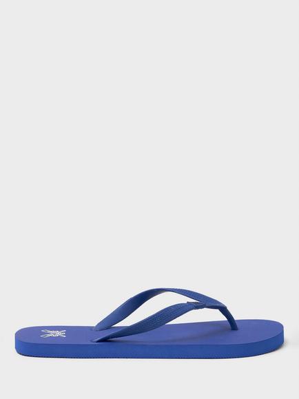 Crew Clothing Flip-Flops, Bright Blue