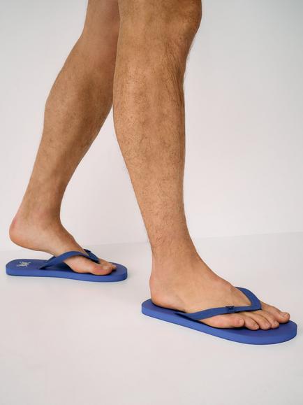 Crew Clothing Flip-Flops - view 2, Bright Blue