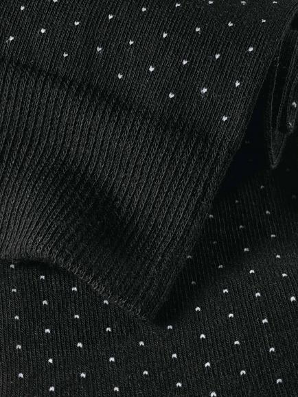 Charles Tyrwhitt Fine Knit Socks, Black - view 2, Ack0433kwh