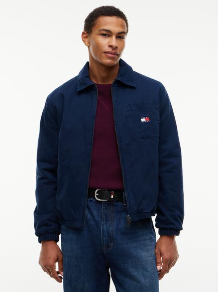 Tommy Jeans Cotton Harrrington Jacket, Blue