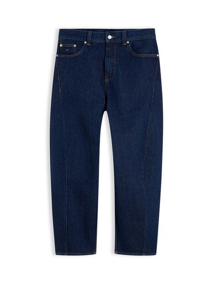 Tommy Hilfiger Barrel Leg Jeans, Blue, Blue