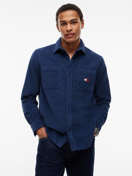 Tommy Jeans Corduroy Shirt, Blue
