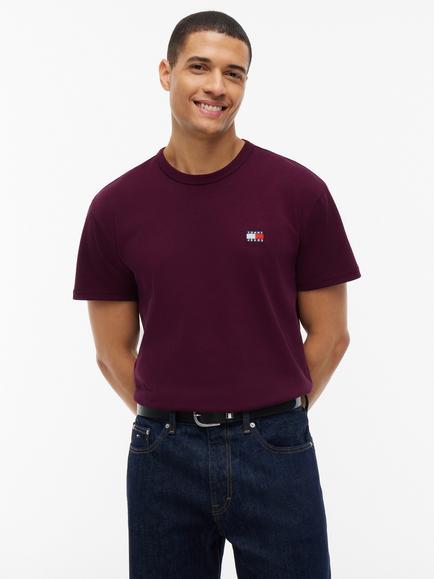 Tommy Hilfiger Tommy Badge Crew Neck T-Shirt, Red