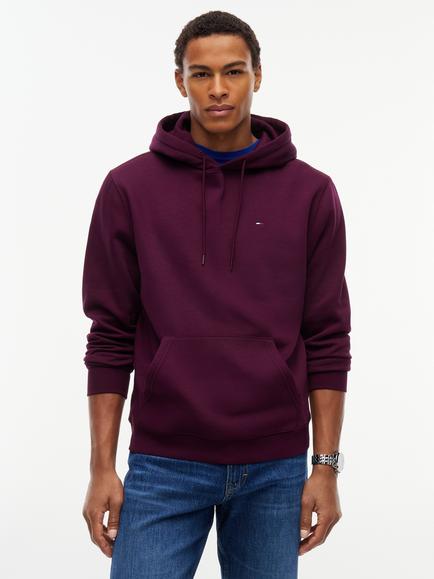 Tommy Jeans Cotton Blend Flag Hoodie, Red