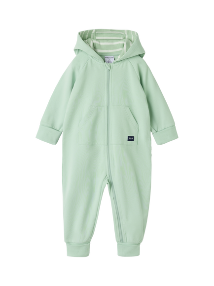 Polarn O. Pyret Baby Sweatshirt Onesie, Green, Green