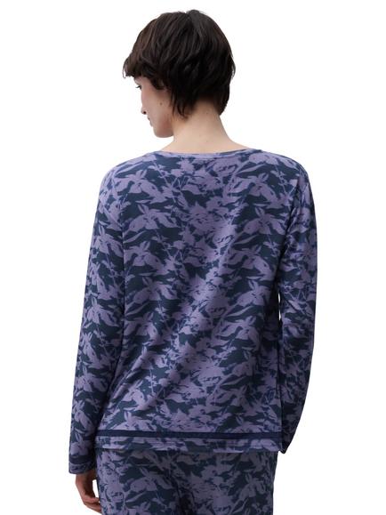 Chantelle Joe Loungewear Long Sleeve T-Shirt, Bloom Mist - view 2, Bloom Mist
