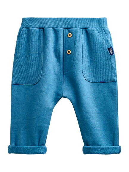 JoJo Maman Bébé Baby Farming Days Sweatshirt & Joggers Set, Mid Green - view 2, Mid Green