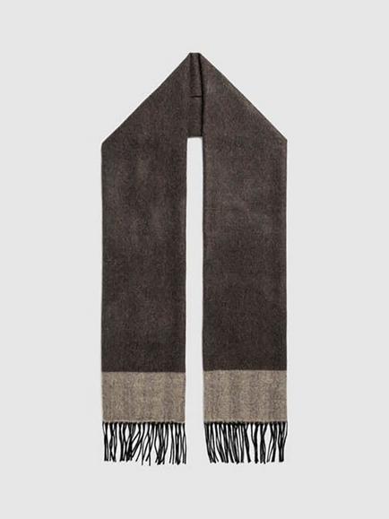 Rodd & Gunn Darlington Wool Scarf, Brown Multi - view 2, Brown Multi