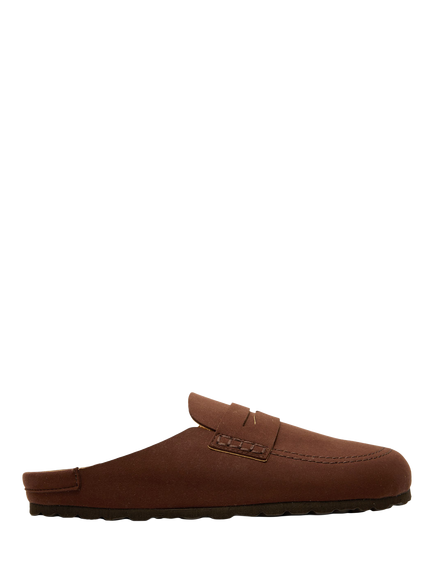 V.GAN Vegan Root Comfort Footbed Clogs, Brown