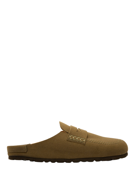 V.GAN Vegan Root Comfort Footbed Clogs, Olive