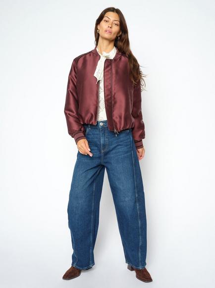 MOS MOSH Mmcindy Wide Leg Jeans, Indigo Blue, Indigo Blue
