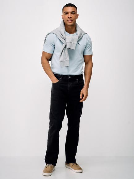 Crew Clothing Parker Straight Leg Jeans, Black, Black