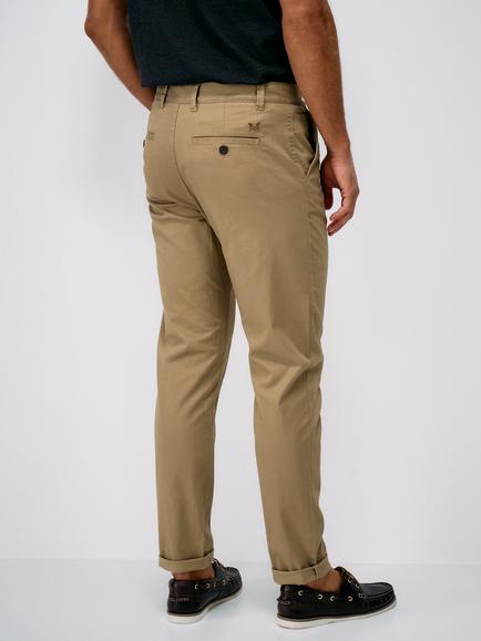 Crew Clothing Slim Fit Heritage Chinos - view 2, Tan