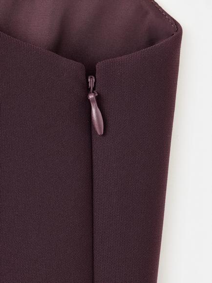 Mango Sleeveless Square Neck Cami Top - view 2, Garnet